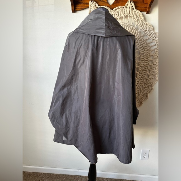 Planet By Lauren G Nylon Oversized Cocoon Jacket One Size Lagenlook - Picture 3 of 5